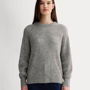 Everlane Grey Women's Alpaca Cocoon Sweater